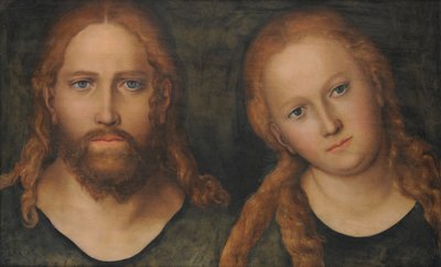 Christ and Mary by Lucas Cranach the Elder